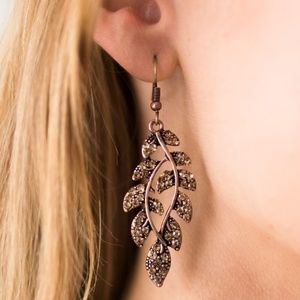 Copper Earrings - Time WILLOW Tell